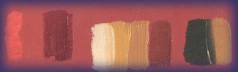 archival oil color streaks